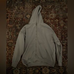 brandy melville oversized zip up